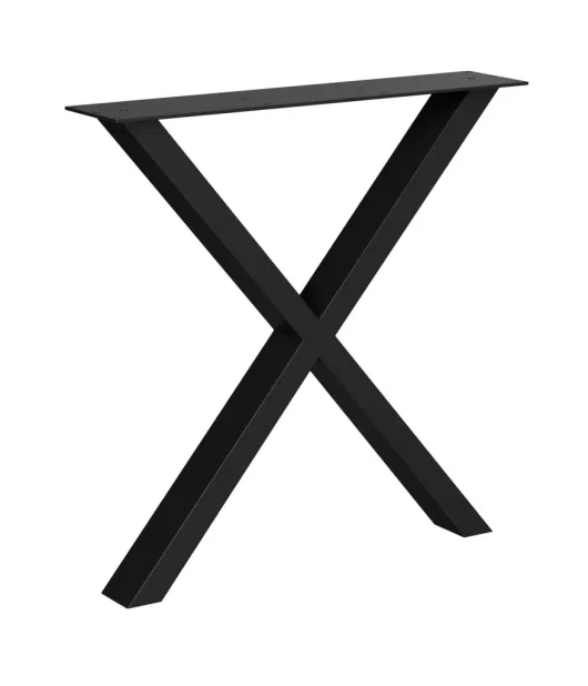 Kovinski okvir za mizo 710×700 mm, X oblika
