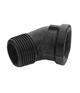Rusticline koleno 3/4", 45°, RT-79, črno