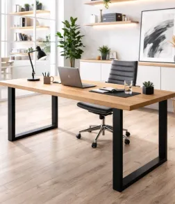 Kovinski okvir za mizo 710×740 mm, U oblika