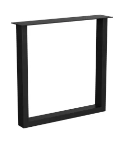 Kovinski okvir za mizo 710×740 mm, U oblika