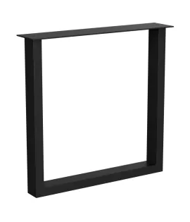Kovinski okvir za mizo 710×740 mm, U oblika