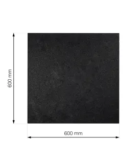 Antivibrationsmatten 60×60×15cm, 9 Stück, 3,24 m²