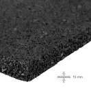 Antivibrationsmatten 60×60×15cm, 9 Stück, 3,24 m²
