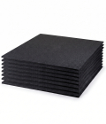 Antivibracijska gumijasta podloga 60×60×1,5cm, 9 kosov, 3,24 m²