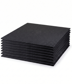 Antivibracijska gumijasta podloga 60×60×1,5cm, 9 kosov, 3,24 m²