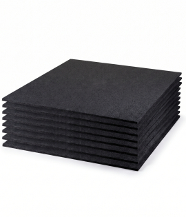 Antivibrationsmatten 60×60×15cm, 9 Stück, 3,24 m²