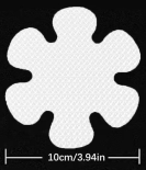 Anti-Slip Shower and Bathroom Stickers, Ø 10 cm, 5 pcs