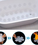 Anti-Slip Shower and Bathroom Stickers, Ø 10 cm, 5 pcs