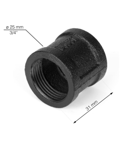 Šoba Rusticline 3/4", RT-3, črna