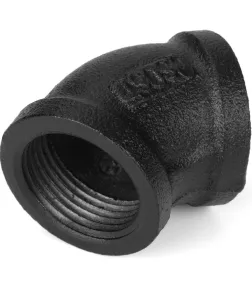 Rusticline koleno 3/4", 45°, RT-4, črno