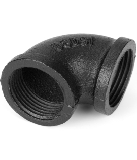 Rusticline koleno 3/4", 90°, RT-5, črno