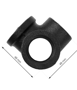 Rusticline TY-piece 3/4", RT-8, black