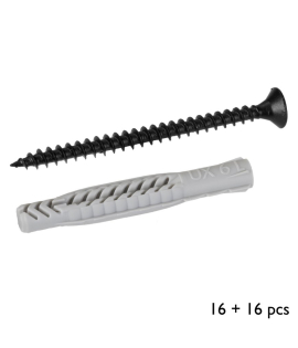 Vijaki premer 4,5x60mm, mozniki premer 6x50mm, RT-49, črno/siva, 16+16kos