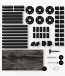 Komplet knjižnih polic Rusticline