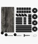 Regalni komplet 3 polic Rusticline