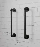 Rusticline Handtuchhalter