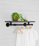 Simple Rusticline shelf with hanger