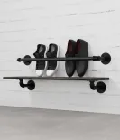 Stensko stojalo za čevlje Rusticline