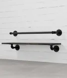 Stensko stojalo za čevlje Rusticline