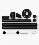 Rusticline Kleiderbügelhalter