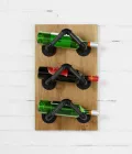 Rusticline Wall Bottle Holder – steel wall‑mounted design