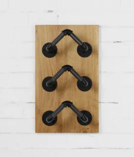 Stensko držalo za steklenice Rusticline