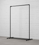 FREJA I - Stojalo za oblačila Rusticline s palico za čevlje, prostostoječe, 1100x1580 mm