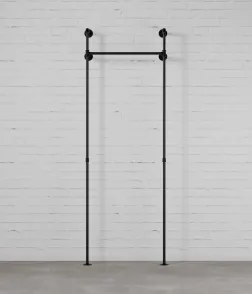 DARIO I SINGLE - Garderobni komplet Rusticline, stenska montaža, 1100x2300mm