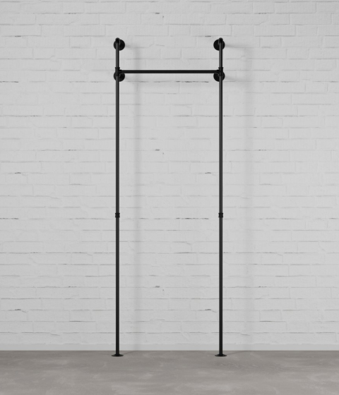 Wardrobe System Rusticline DARIO I SINGLE – wall‑mounted, single module