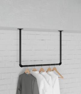 AVA - stropna palica za obleko Rusticline