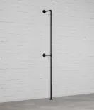 LARS III - Obešalnik za oblačila Rusticline, stenska montaža, 300x2100 mm