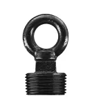 End Eye 3/4" RT‑78, Black, 2 pcs – for mounting and hanging