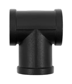 T‑kos 3/4" RT‑70, črni – aluminij, vpenjalni, brez navoja