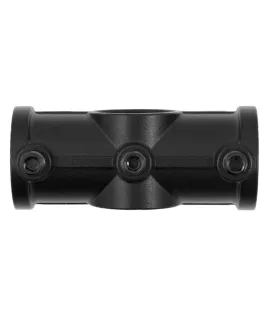 Križ 3/4" RT‑73, črni – aluminij, štiristranski, vpenjalni, brez navoja