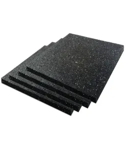 Antivibracijske gumijaste podložke 10×10×1,5cm, 4 kosov