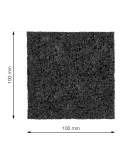Selbstklebende Antivibrationsunterlagen 10×10×1cm, 10 Stück