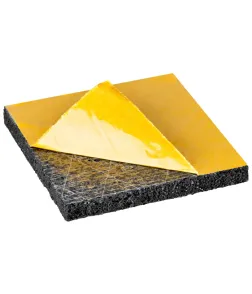 Samolepilne antivibracijske gumijaste podložke 10×10×1cm, 10 kosov
