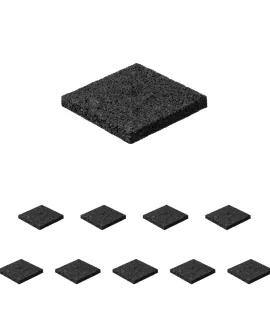 Samolepilne antivibracijske gumijaste podložke 10×10×1cm, 10 kosov