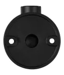 Obešalnik Rustic, mat črn